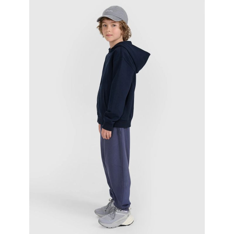 Boy's zip-up hooded sweatshirt 4F 4FJRMM00TSWSM2481-31S *Kategoria tymczasowa Your Sports Performance