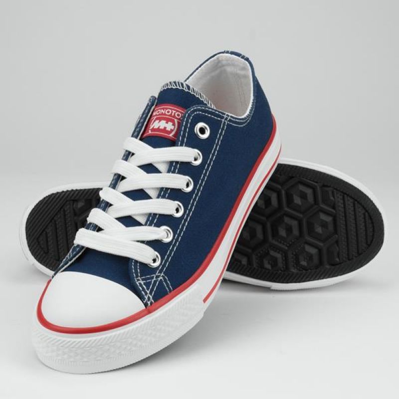 Monotox Women's Shoes NORRIS LOW 2 Navy Blue (MX22008) Monotox