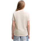 Puma ESS Centered Cat Logo Tee Beige 692972 82