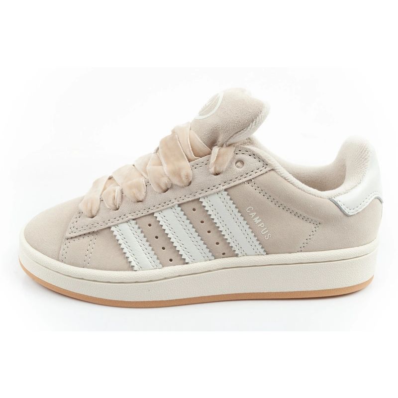 Adidas women's sports shoes Campus 00s leather sneakers beige Campus