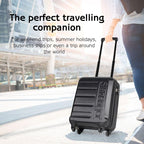 SET OF 3 SUITCASE 18/22/26 INCHES BLACK SLAZENGER Accessories Your Sports Performance