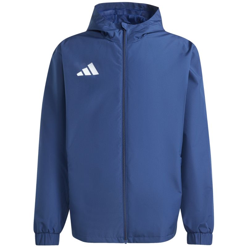 Men's adidas Entrada 26 All Weather Jacket Navy Blue JZ9102 To be categorized Your Sports Performance