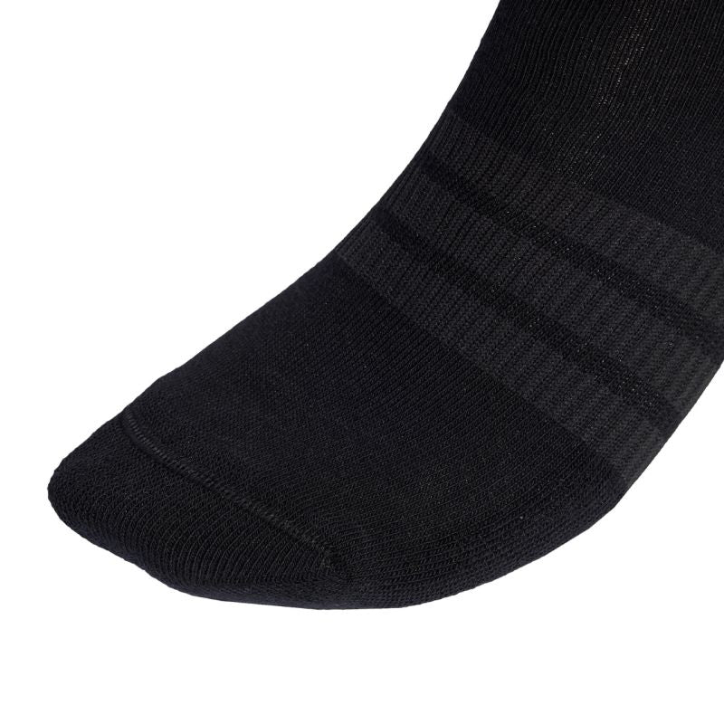 Adidas Cushioned Crew Socks 6 Pairs Black KE5499