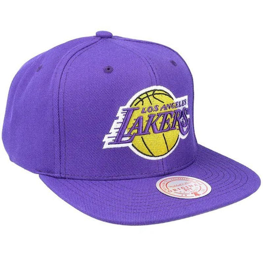 Mitchell & Ness NBA Cap Los Angeles Lakers Top Spot Snapback Hwc Lakers HHSS3256-LALYYPPPPURP Clothing/Basketball/Mitchell & Ness Your Sports Performance