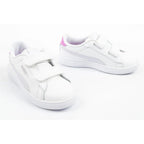 Puma Smash 3.0 children's sports shoes sneakers white leather fashionable Puma