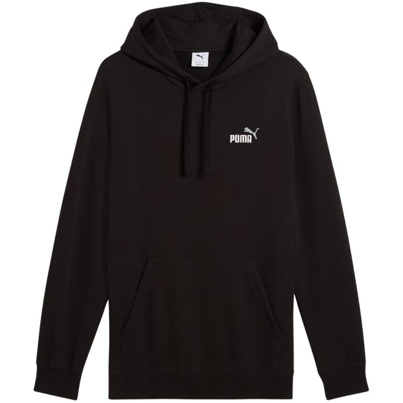 Men's Puma ESS 2 Color Small No. 1 Logo Hoodie Black 684719 01
