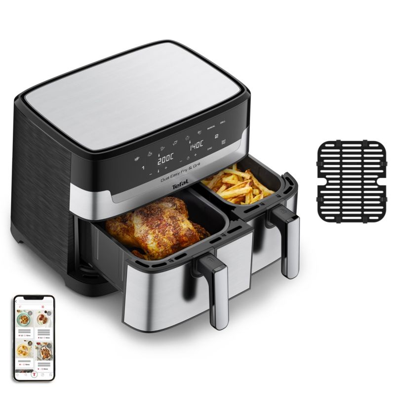 TEFAL DualEasy EY905D10 air fryer AGD - Produkty/Frytownice Your Sports Performance