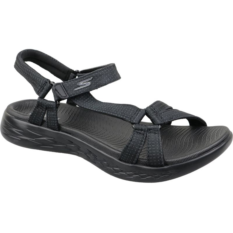 Skechers On The Go 600 W Sandals 15316-BBK Footwear/Lifestyle/Skechers Your Sports Performance