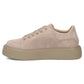 Women's leather shoes, sneakers, beige, Filippo DP7502/26 Filippo