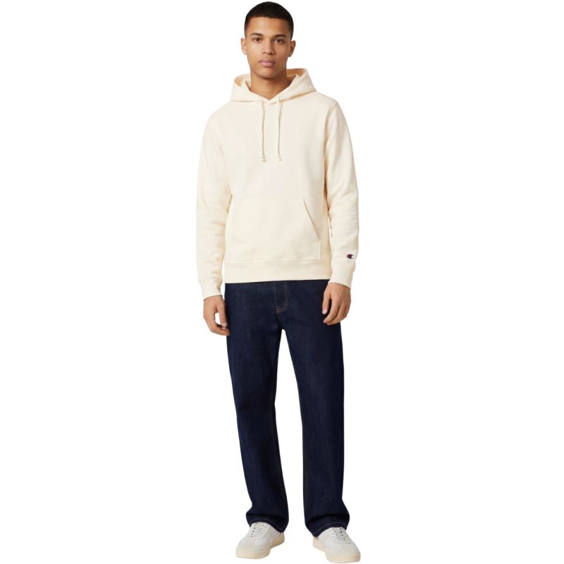 Champion Men's Hoodie Sweatshirt Cream 220783 YS084