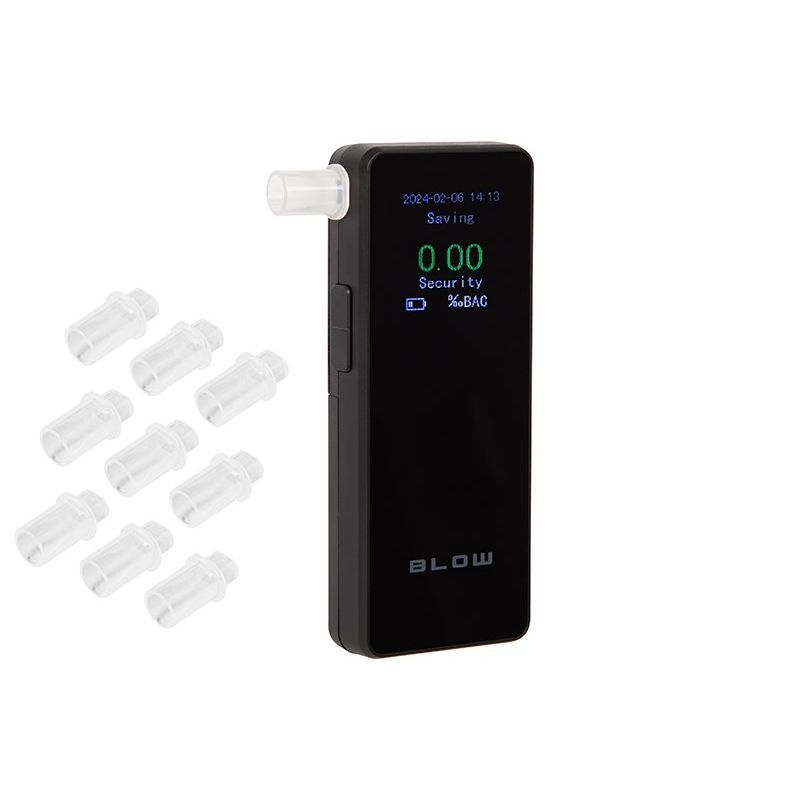 BLOW 9900 BLACK BREATHALYZER-SOBRIETY TESTER Elektronika i akcesoria/Alkomaty Your Sports Performance