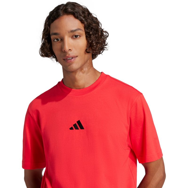 adidas Essentials Small Logo Single Jersey M JF1095 Clothing/Lifestyle/T-shirts Adidas