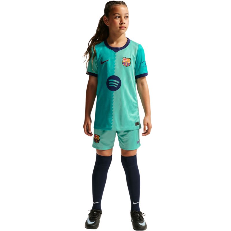 Nike FC Barcelona Stadium 2026/27 Kids' Jersey Green II6686 301