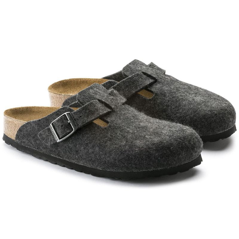Birkenstock Boston FE Anthrazit 160371 flip-flops Footwear/Lifestyle/Birkenstock/Klapki/chodaki Birkenstock