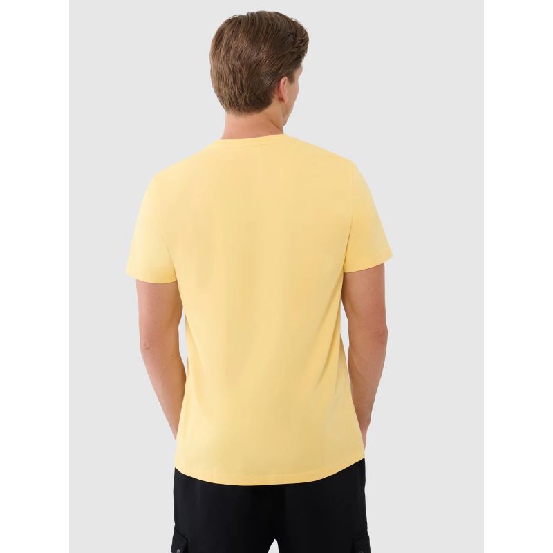 Men's regular T-shirt with print 4F 4FWSS25TTSHM1974- 4F 4FWSS25TTSHM1974-71S *Kategoria tymczasowa Your Sports Performance
