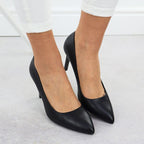 Black high heel pumps Sergio Leone 1339 Footwear Your Sports Performance