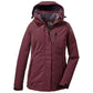 Killtec KOW 170 WMN JCKT women's hooded coat burgundy (38030/445) In preparation Your Sports Performance