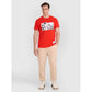 Men's regular t-shirt with volleyball print 4F 4FRAW25TTSHM3319-62S 4f
