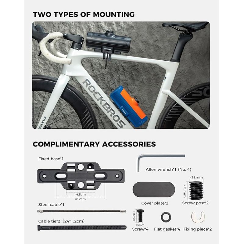 Rockbros bicycle frame bag for code 0.7l Rockbros/Torby Rowerowe/Torby Na Ramę Your Sports Performance