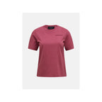 PEAK PERFORMANCE W Original Small Logo Tee Red