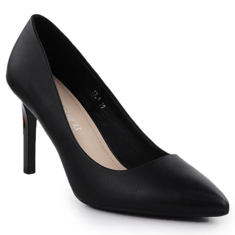 Black high heel pumps Sergio Leone 1339 Footwear Your Sports Performance