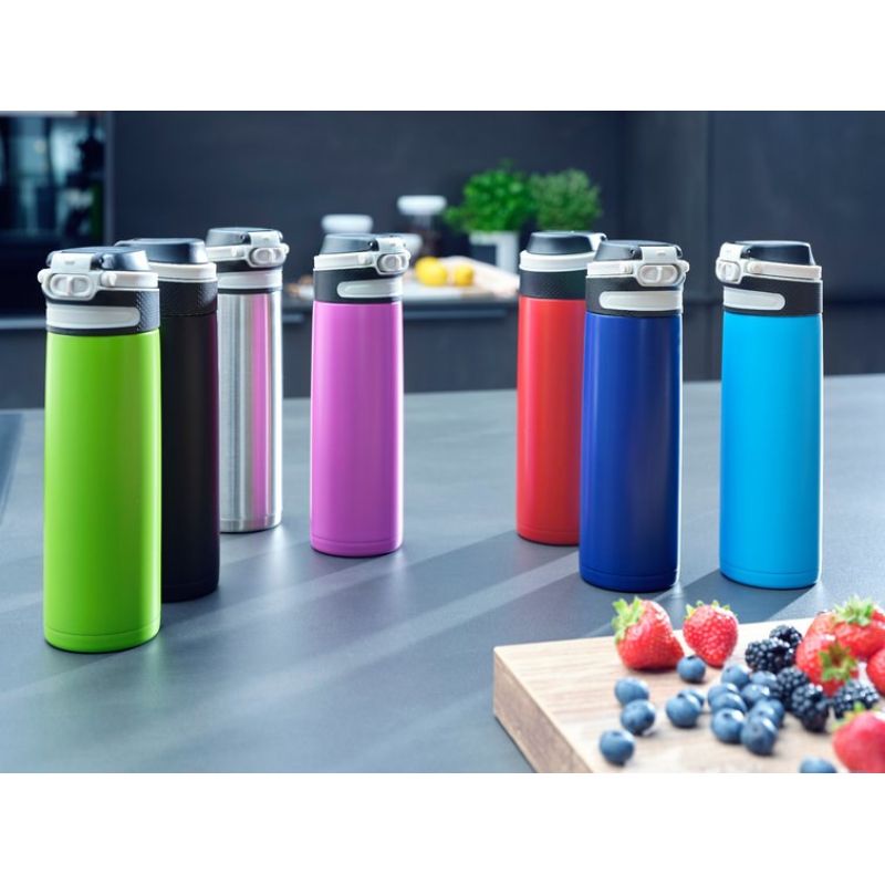 Flip thermal mug 600 ml, red 3273 LEIFHEIT AGD - Produkty/Termosy i kubki termiczne Your Sports Performance