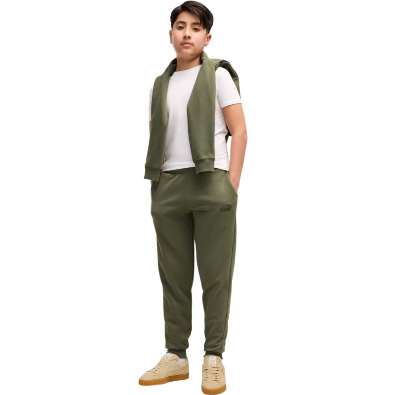 Puma ESS No. 1 Logo Kids' Pants Khaki 684912 86