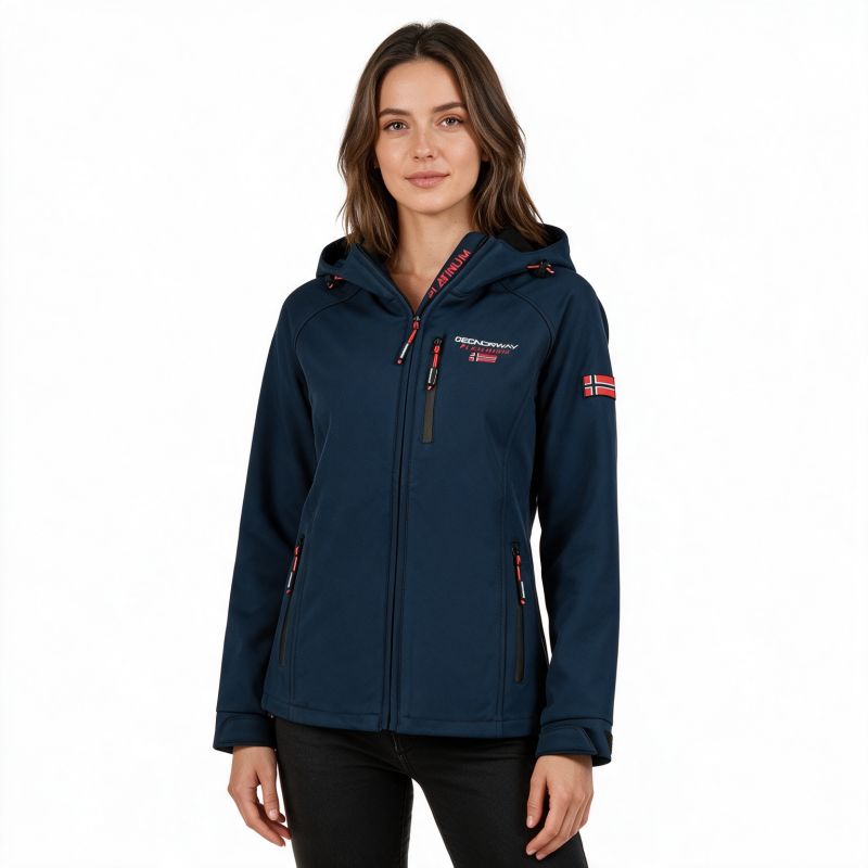 Women’s Softshell Jacket Geographical Norway TACER DB NAVY LADY 009 (WY9181F/GN-NAVY)