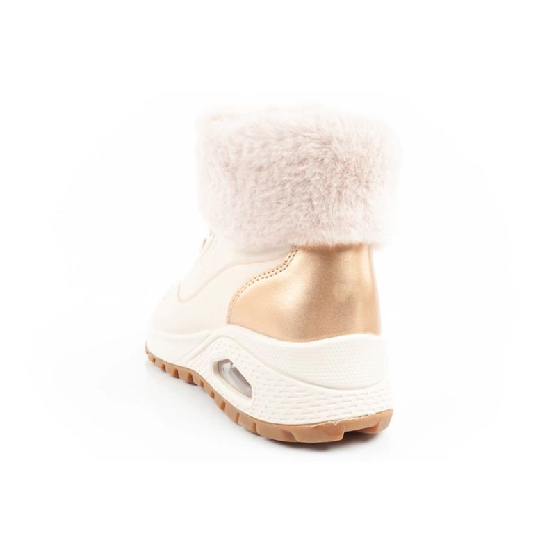 Skechers Uno Rugged women's sports shoes insulated winter ankle boots beige Skechers