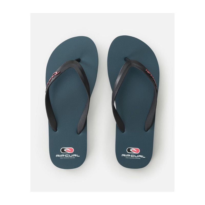 RIP CURL Icons Of Surf Bloom Open Toe Turquoise Beach Flip-Flops