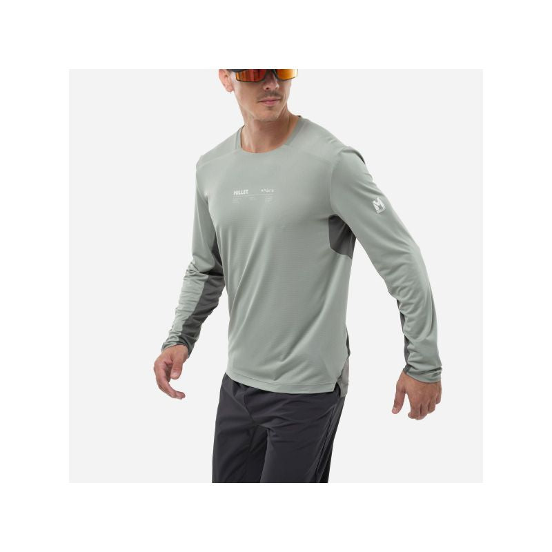 MILLET Intense T-shirt for men, Ls M, gray