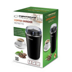 ESPERANZA COFFEE GRINDER RISTRETTO BLACK EKC008K AGD - Produkty/Młynki do kawy Your Sports Performance