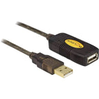 DeLOCK 30m, USB2.0 - USB2.0 USB Cable USB A Black Kable i adaptery/Kable USB Your Sports Performance