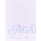 Women's slim T-shirt with print 4F 4FRAW26TTSHF4373-10S