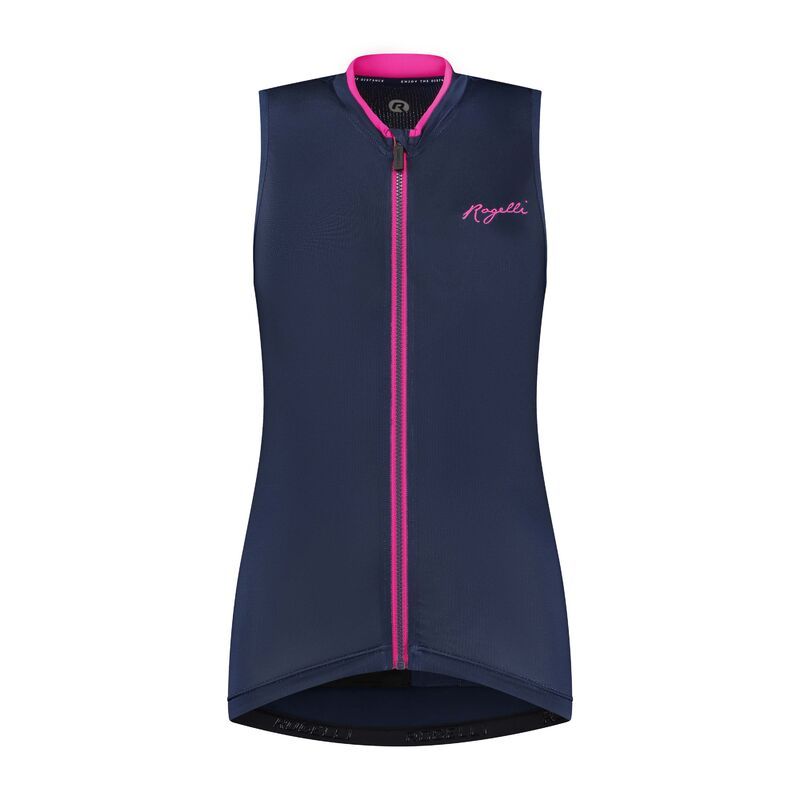 Rogelli women's vest ESSENTIAL blue-pink XL Rogelli/Rower/Woman/Koszulki Your Sports Performance