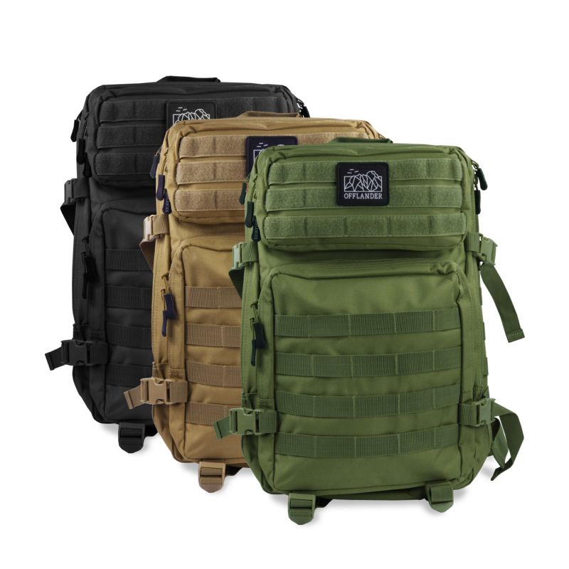 Offlander Survival 43L hiking backpack OFF_CACC_07GN Accessories/Plecaki/pozostałe plecaki Your Sports Performance