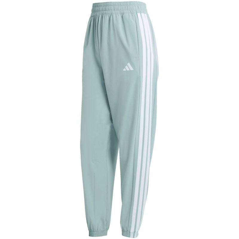 adidas Workout Essentials 3-Stripes Woven Women's Pants Mint KC5494