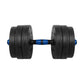 Bituminous adjustable dumbbells with connector 2x10kg REBEL ACTIVE In preparation Your Sports Performance