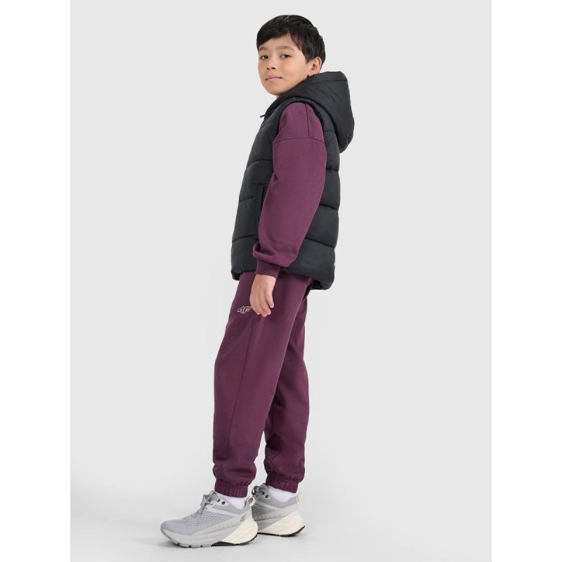 Children's down vest with synthetic filling 4F 4FJRAW25TVJAU331-20S *Kategoria tymczasowa Your Sports Performance