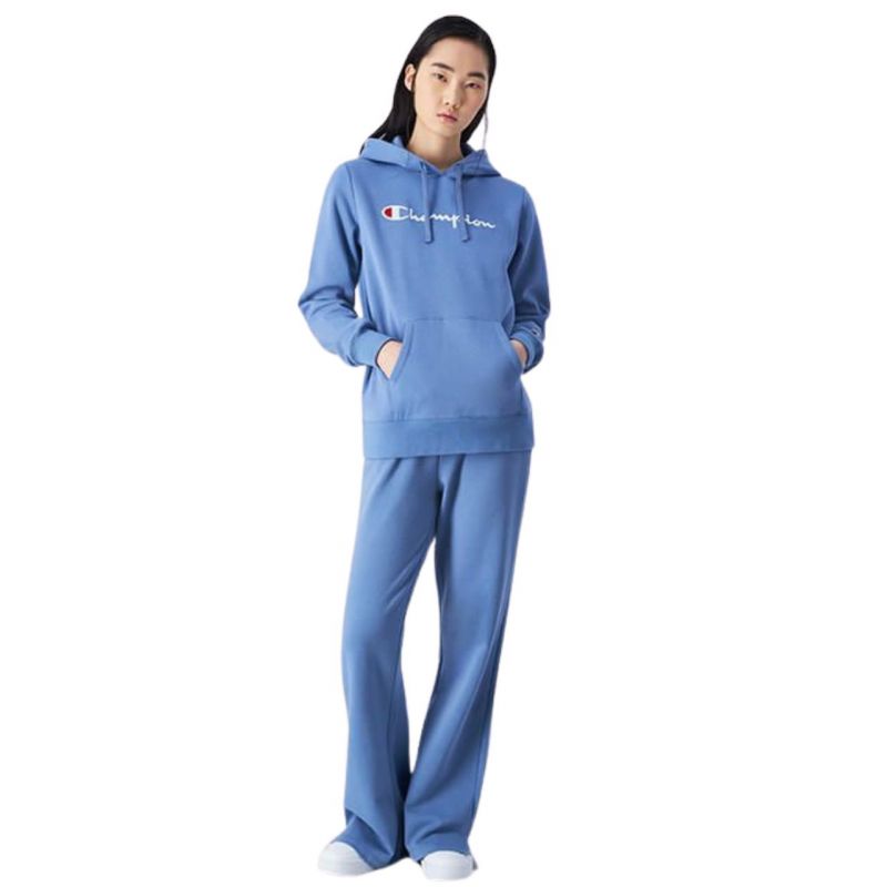 Champion Hooded sweatshirt blue W 117529 BS099 Clothing/Lifestyle/Champion Your Sports Performance