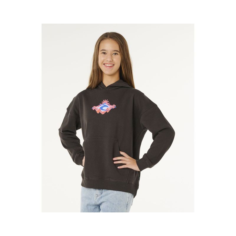RIP CURL Sunshine Squad Hoodie - Girl Black