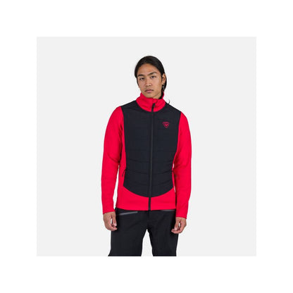 Rossignol Classique Hybrid Clim Fz sweatshirt red Rossignol