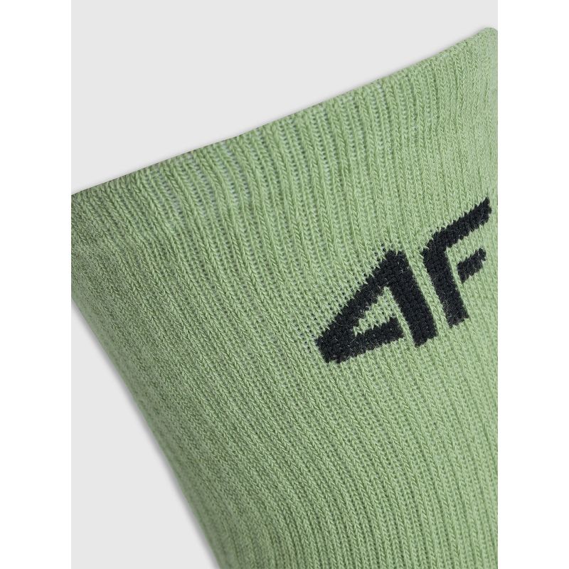 Boys' casual ankle socks (4-pack) 4F 4FJWAW25USOCM390-90S *Kategoria tymczasowa Your Sports Performance