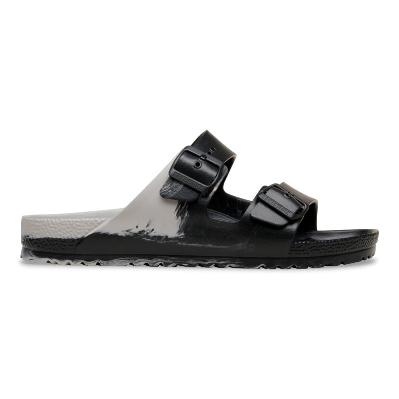 Birkenstock Men's ARIZONA EVA Slides 1032110 STONE COIN/BLACKMULTI (Standard Width) Birkenstock