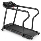 Spokey MOVI electric treadmill with handrails