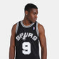 Mitchell &amp; Ness San Antonio Spurs NBA Swingman Jersey Spurs 2001 Tony Parker M SMJYLG19018-SASBLCK01TPA Clothing/Lifestyle/T-shirts/Mitchell & Ness Your Sports Performance