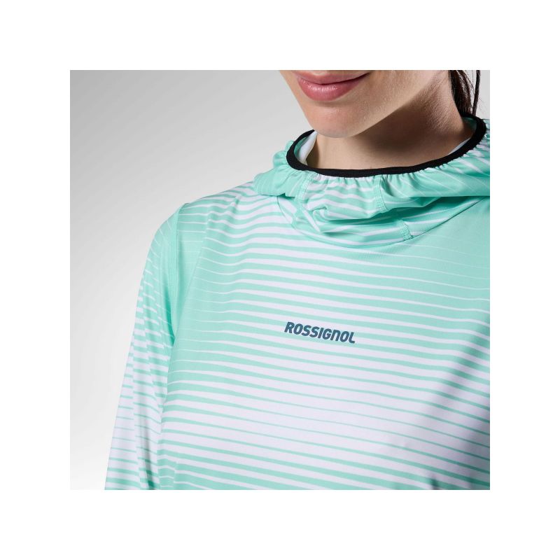 ROSSIGNOL Women's W Westweg Sun Hoodie Green