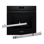 Oven BOSCH HBA571BB4 pyrolytic cleaning + telescopic guides 1 level BOSCH HEZ538000 AGD - Produkty/Piekarniki do zabudowy Your Sports Performance