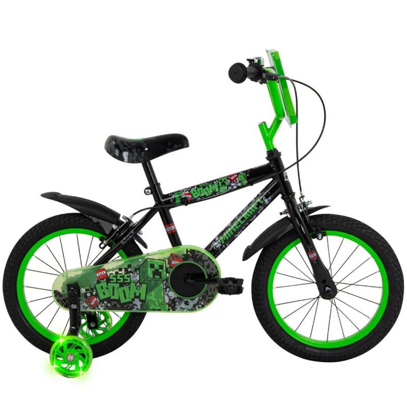 Huffy Minecraft Bike 16" Black 21644W (Gry i zabawki) Sport i rekreacja/Rowery dziecięce Your Sports Performance