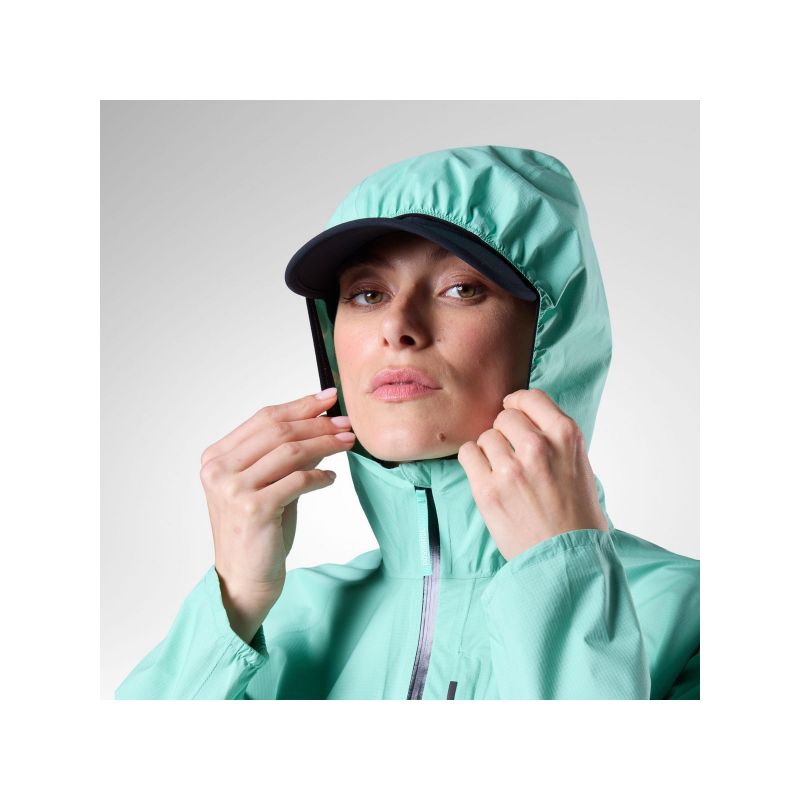 ROSSIGNOL Women's W Rainproof 2.5L Shell Jkt Jacket Green
